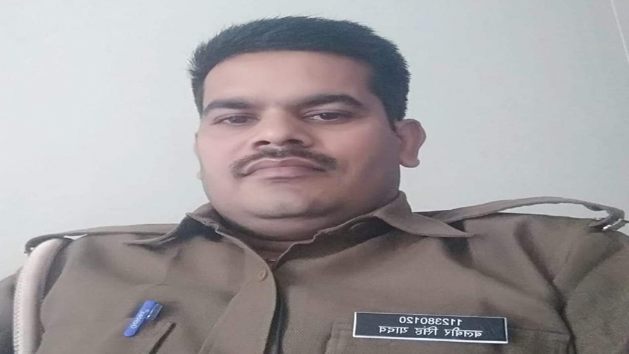 Head constable killed in Truck collision, accident happened while going home from duty