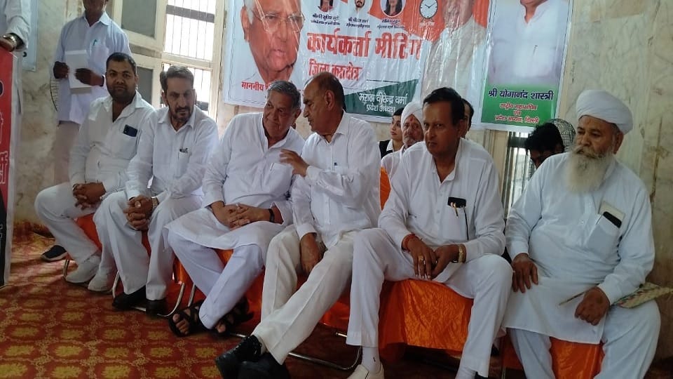 Yoganand Shastri said in Kurukshetra, NCP will Election in one Lok Sabha seat and 25 assembly seats in Haryana