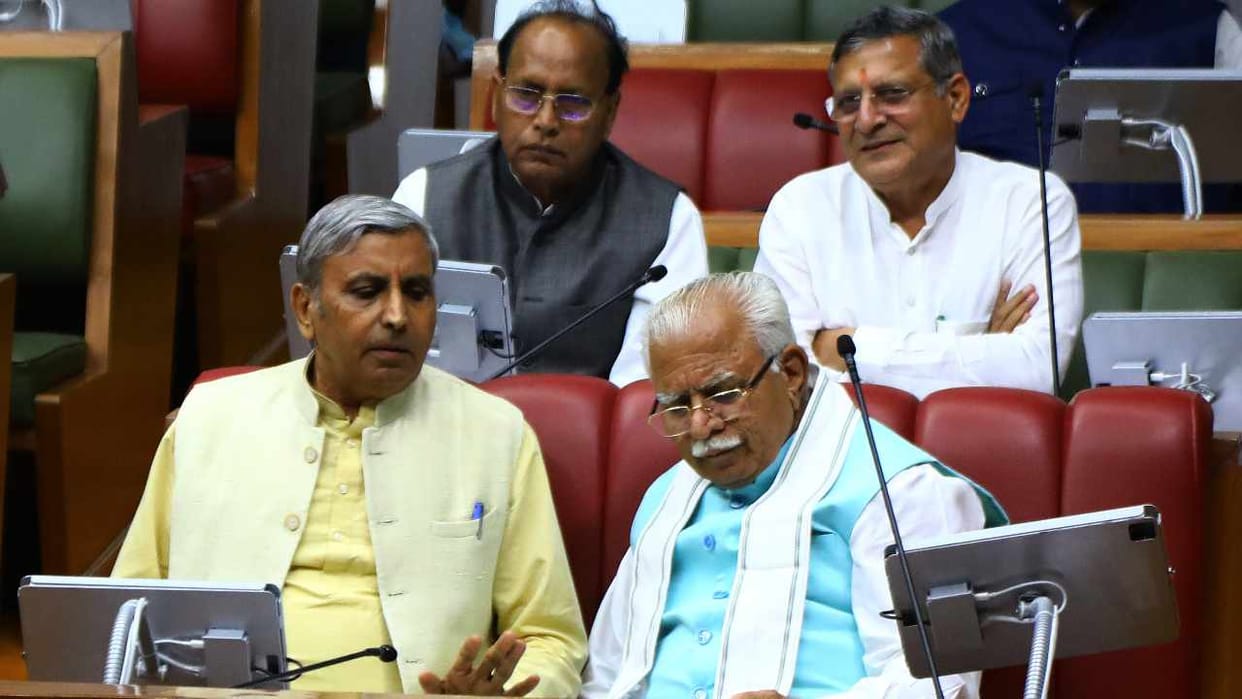 Manohar Lal said Haryana will take decision on old pension scheme after Centre
