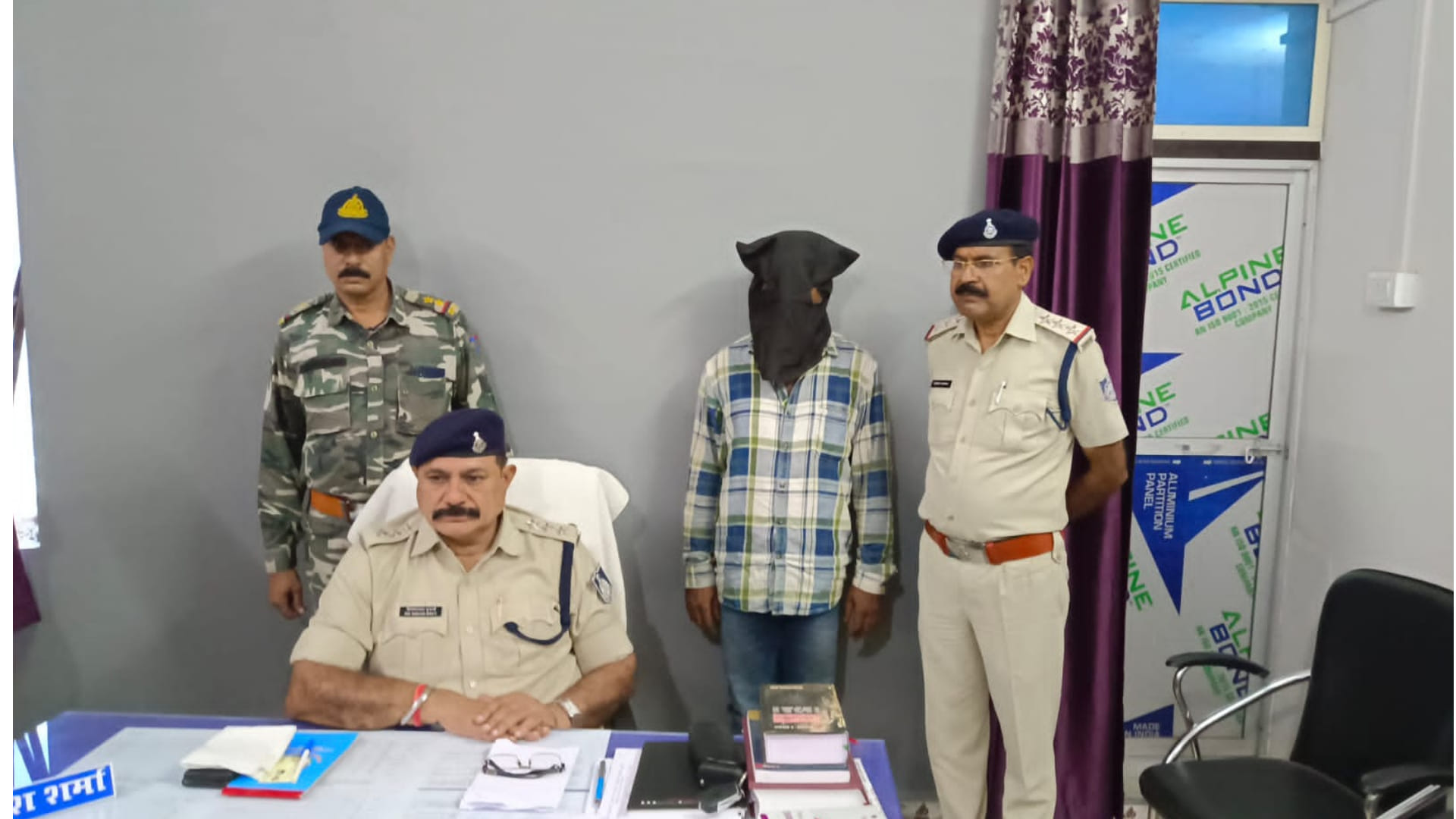 करैरा पुलिस ने दिया बड़ी कार्रवाई को अंजाम
