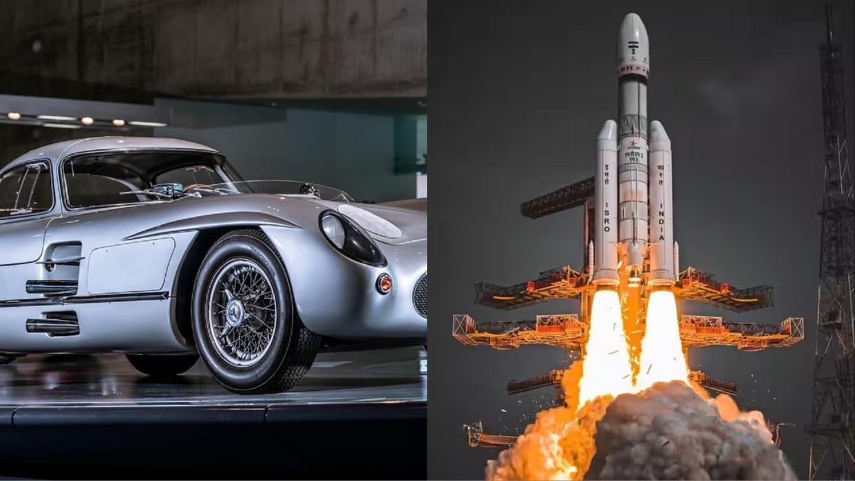 Worlds Most Expensive Car Price Chandrayaan-3 Mission Cost Comparison