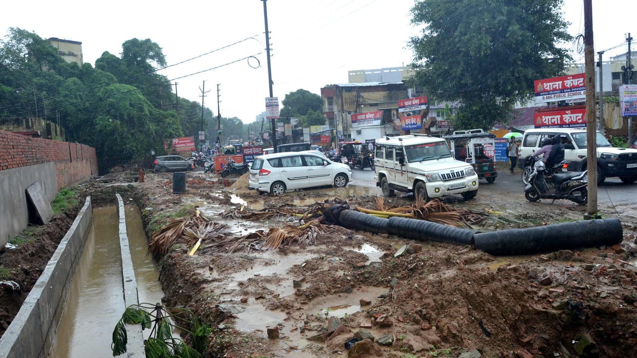 Work on Deoria bypass road not started work of widening road from Padleganj