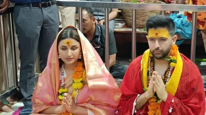 Mahakal: Parineeti and Raghav reached the court of Mahakal, worshiped from Nandi Hall