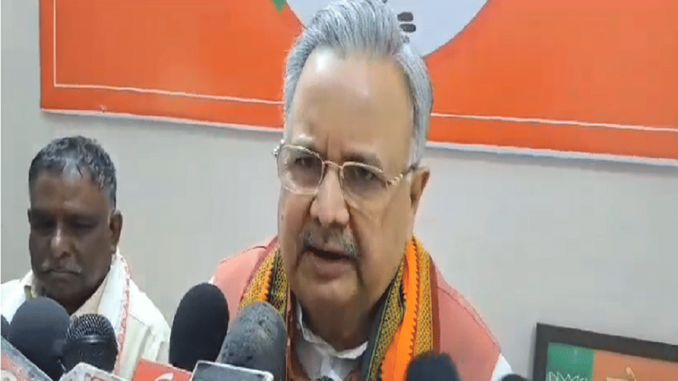 Former Chief Minister Dr Raman Singh reached Rajnandgaon on two-day tour and targeted state government