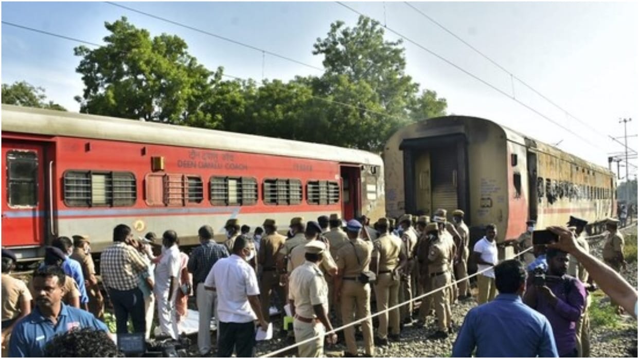 TN police arrests five catering workers in Madurai train fire case Latest News Update