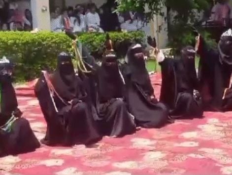 UP Viral Video: Video of objectionable group dance of girl students in burqa, case filed by Hindu Jagran Manch