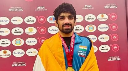 Wrestling: अमन सहरावत विश्व चैंपियनशिप कुश्ती की टीम में शामिल, ट्रायल्स में जीते; आकाश और अनुज को भी मिली जगह aman sehrawat included in the World Championship wrestling team won the trials Akash and Anuj also got place