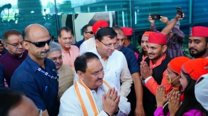 BJP National President JP Nadda on one day visit to Haridwar Uttarakhand news in hindi