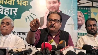 Caste Census: RJD gave statement regarding reservation, EWS, BJP, Manoj Jha, Lalu Yadav, Nitish Kumar, Bihar
