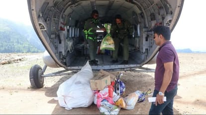 IAF provide humanitarian relief to flood hit regions of Himachal Pradesh