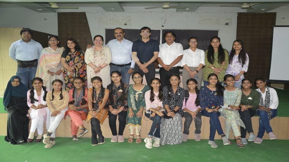 120 girl students interviewed for scholarship