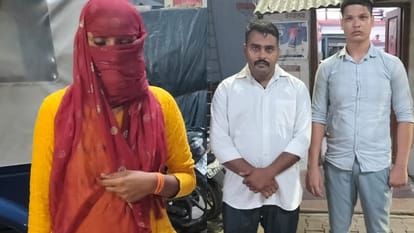महिला समेत तीन आरोपी गिरफ्तार