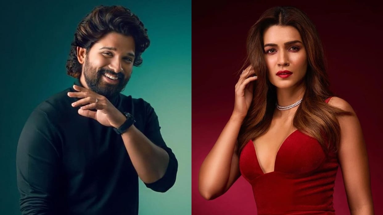Kriti Sanon expresses her interest in doing a film with Allu Arjun said looking forward to Puspa 2