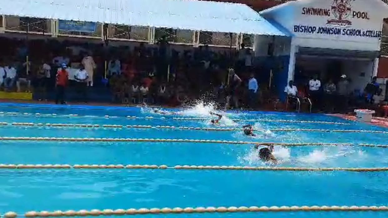 Sport News: Swimmers showed strength in the competition