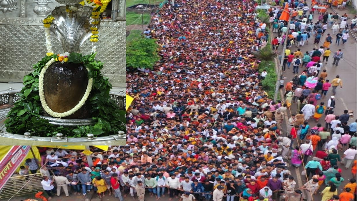 Ujjain: Number of devotees increased after becoming Mahakal Lok more people reached than Tirupati Balaji