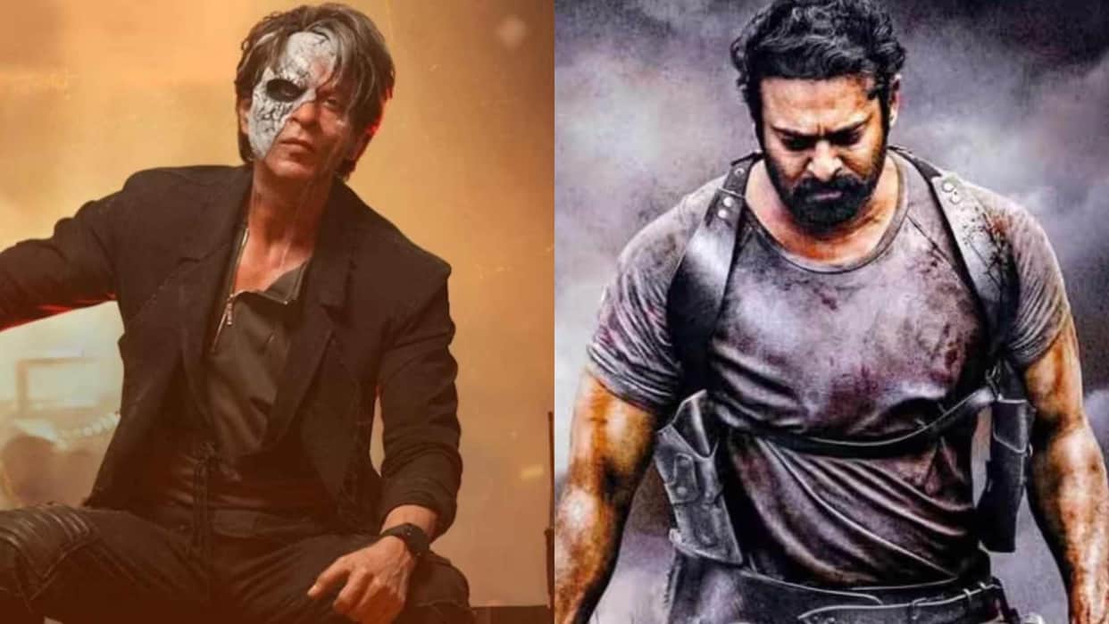 Jawan will be accompanied by two big trailers of upcoming films Salaar and The Great Indian Family SRK Prabhas