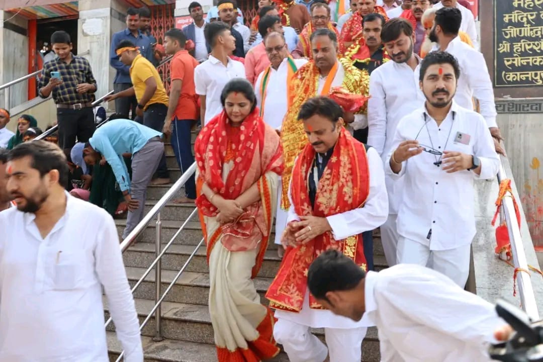 MP News: Rajendra Shukla first reached Maihar's mother after becoming cabinet minister