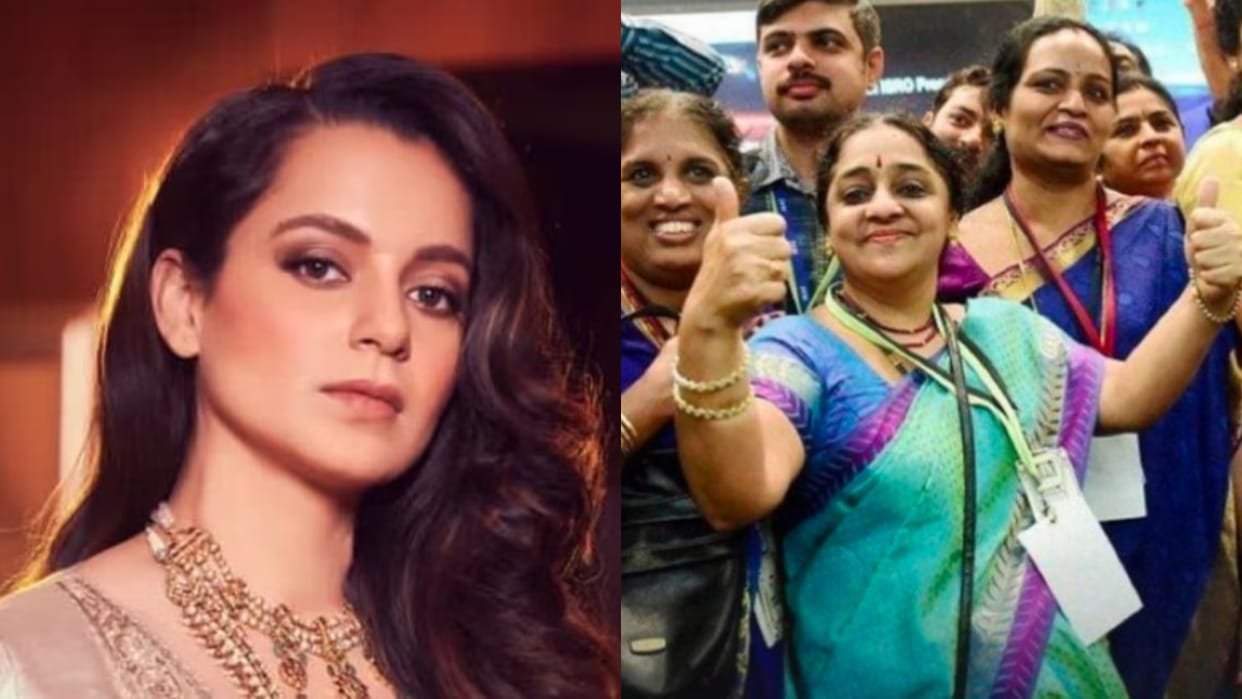 Chandramukhi 2 actress Kangana Ranaut praise ISRO female scientists after Chandrayaan 3 successful landing