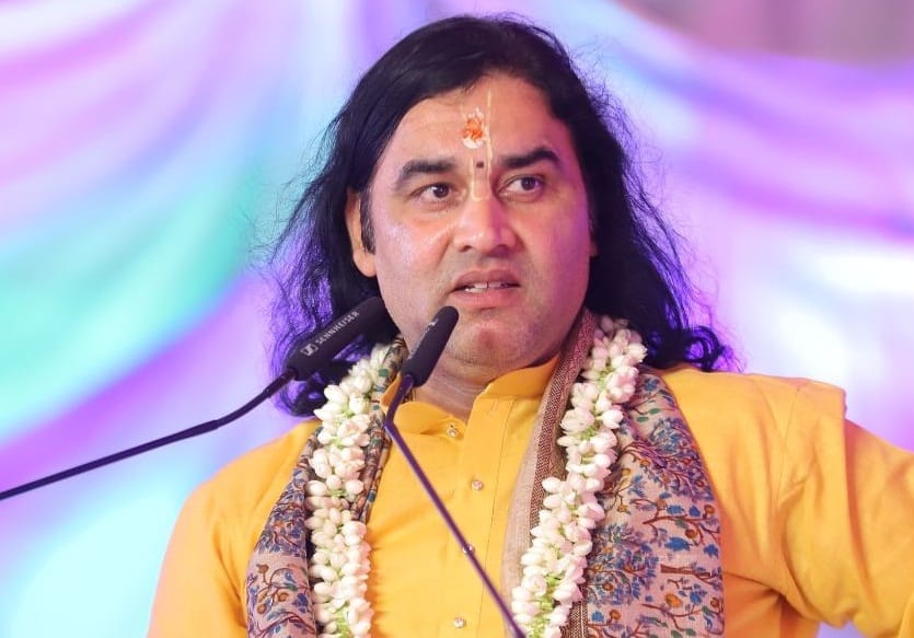 Devkinandan Thakur had reached Agra to participate in the Sanatani Jagrut Sammelan