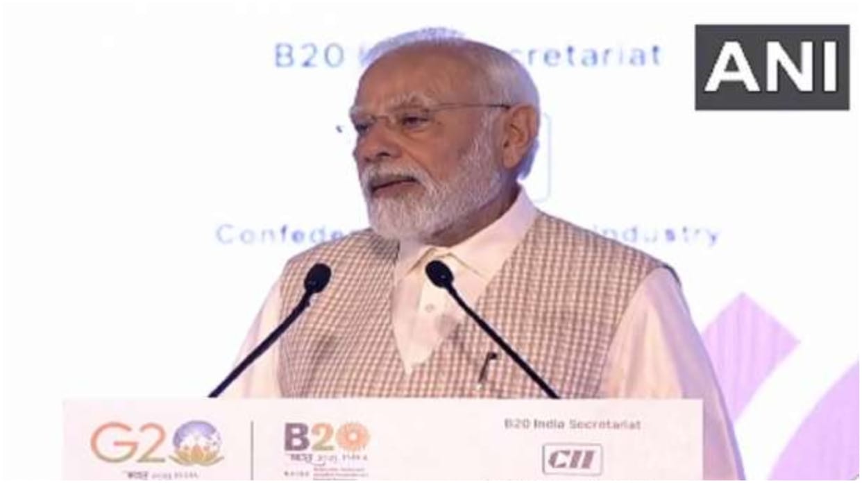 PM Modi said This festival to speed up India's development at B20 summit