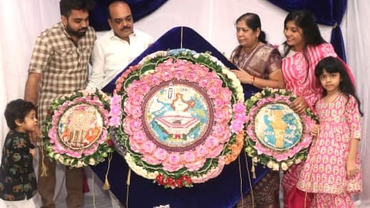 Biggest Rakhi in world khajrana ganesh indore
