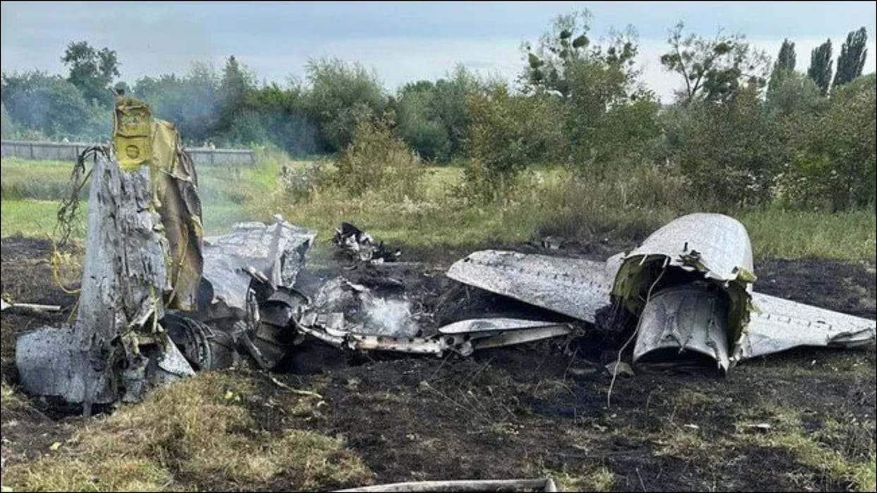 Three Ukraine military pilots die after two trainer aircraft collided West Of Kyiv