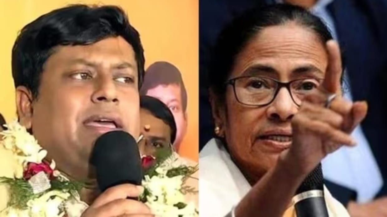 TMC supported by thieves BJP President Majumdar targets CM Mamata