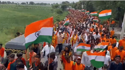 Indore News: युवा कांग्रेस ने राजवाड़ा से निकाली रैली, लगा जाम, वाहन चालक होते रहे परेशान Youth Congress rally Rajwada jam