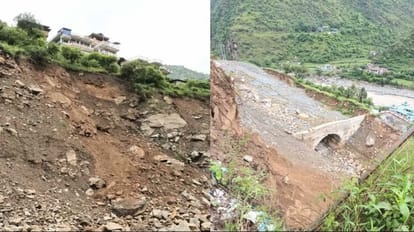 Himachal Disaster: Villages in Mandi district became empty, hundreds of people homeless