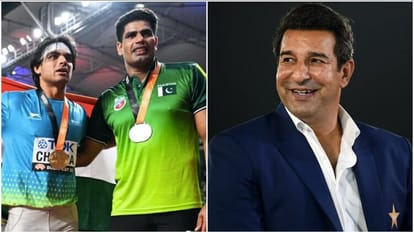 Wasim Akram on Arshad Nadeem silver medal at World Athletics Championships; Neeraj Chopra Gold Medal
