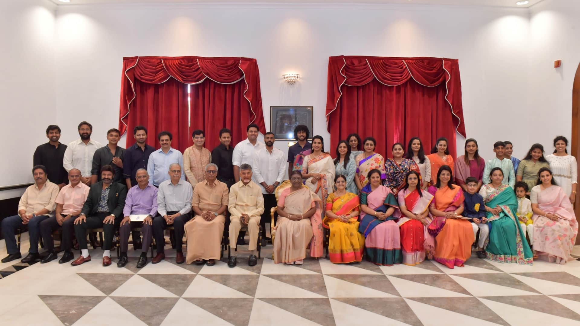President Of India Droupadi Murmu inaugurates Rs 100 coin of NT Ramarao Photos and videos gets viral