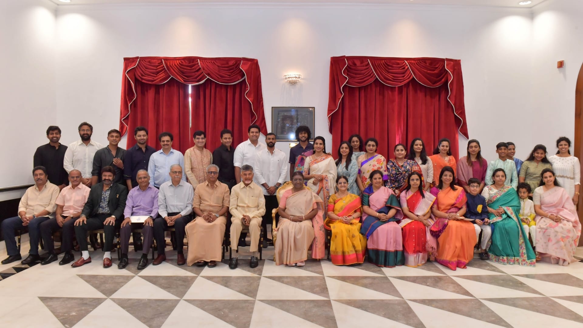 President Of India Droupadi Murmu inaugurates Rs 100 coin of NT Ramarao Photos and videos gets viral