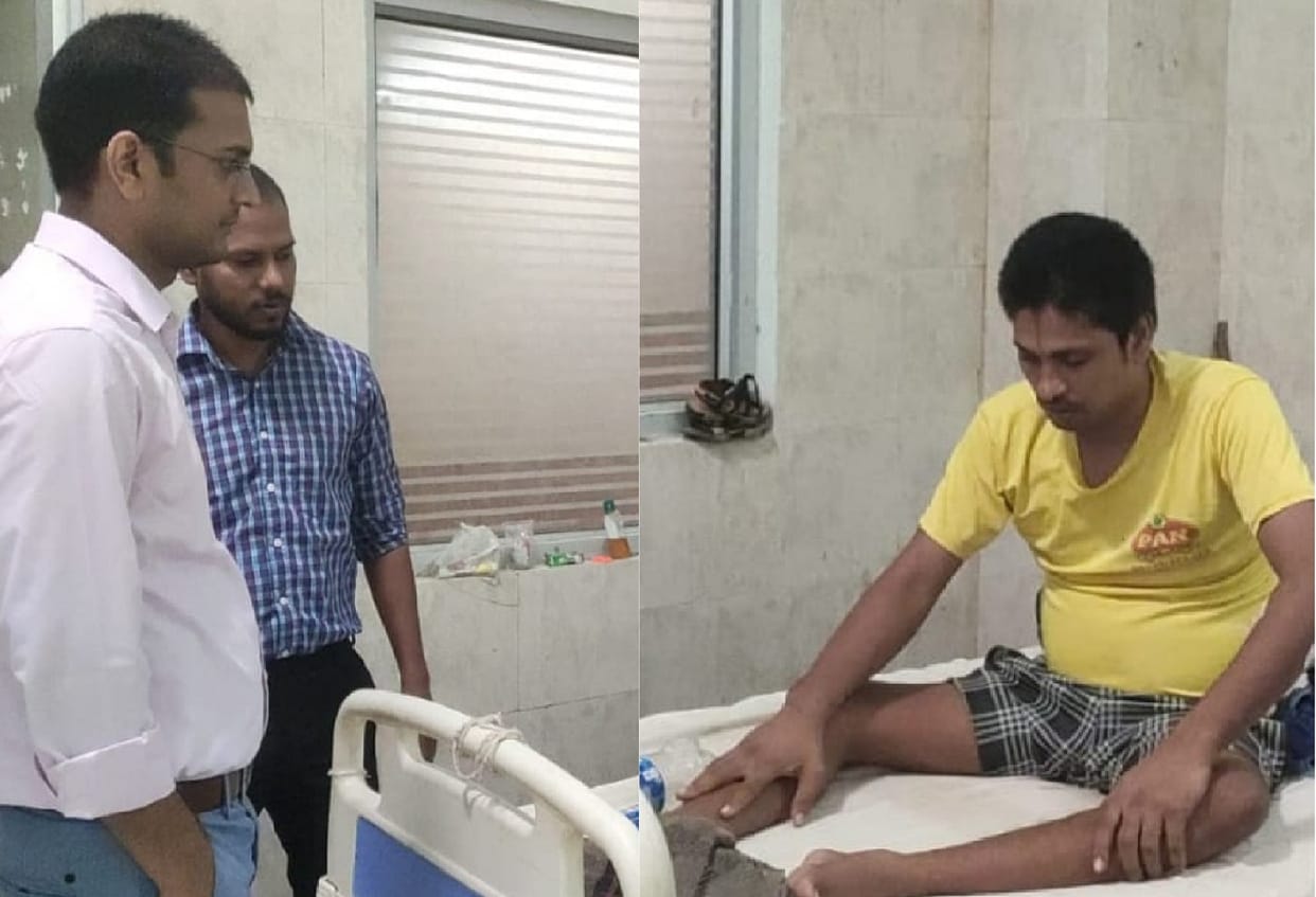 Had come to get Divyang certificate, there was a lump in the spinal cord, doctors healed it in Banda Medical C