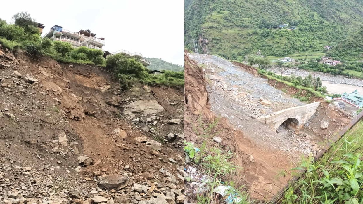 Himachal Disaster: Villages in Mandi district became empty, hundreds of people homeless