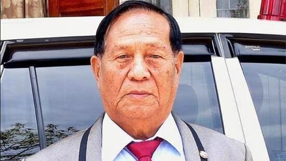 Ten-time Nagaland MLA Noke Wangnao dies at 87 Years