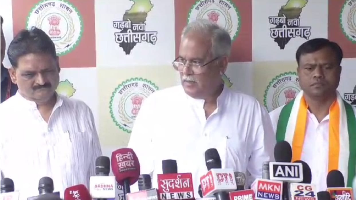 'BJP likes blood' and violence-hatred, said CM Bhupesh baghel in raipur