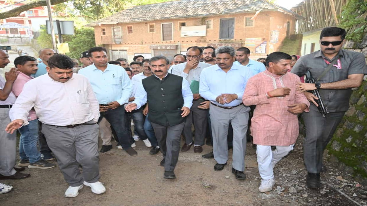 Cattle reached the helipad during the landing of the cm's chopper, questions raised on security arrangements