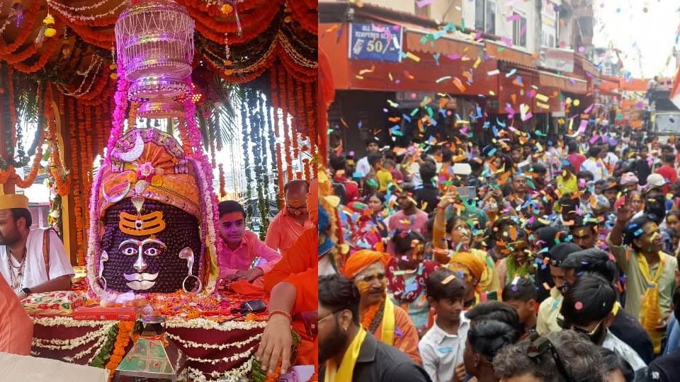 Sawan 2023 Tapkeshwar Mahadev Grand Shobha Yatra Held Today in Dehradun