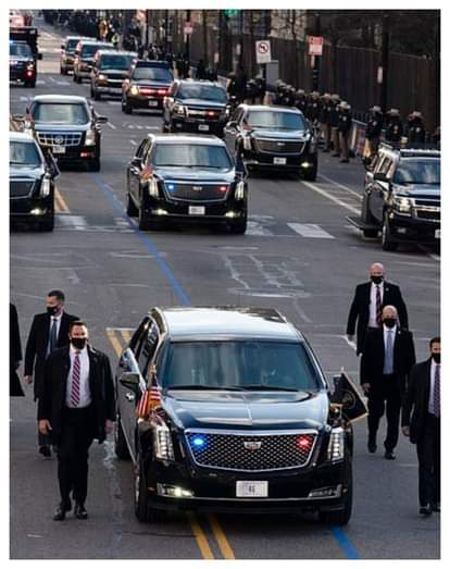 US President Joe Biden confess he can also drive and at speed of 275 kmph