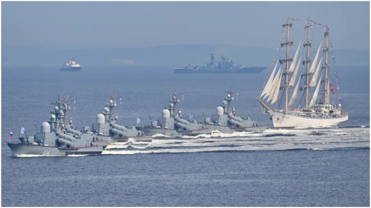 Russia warships return from Pacific patrol with China vessels