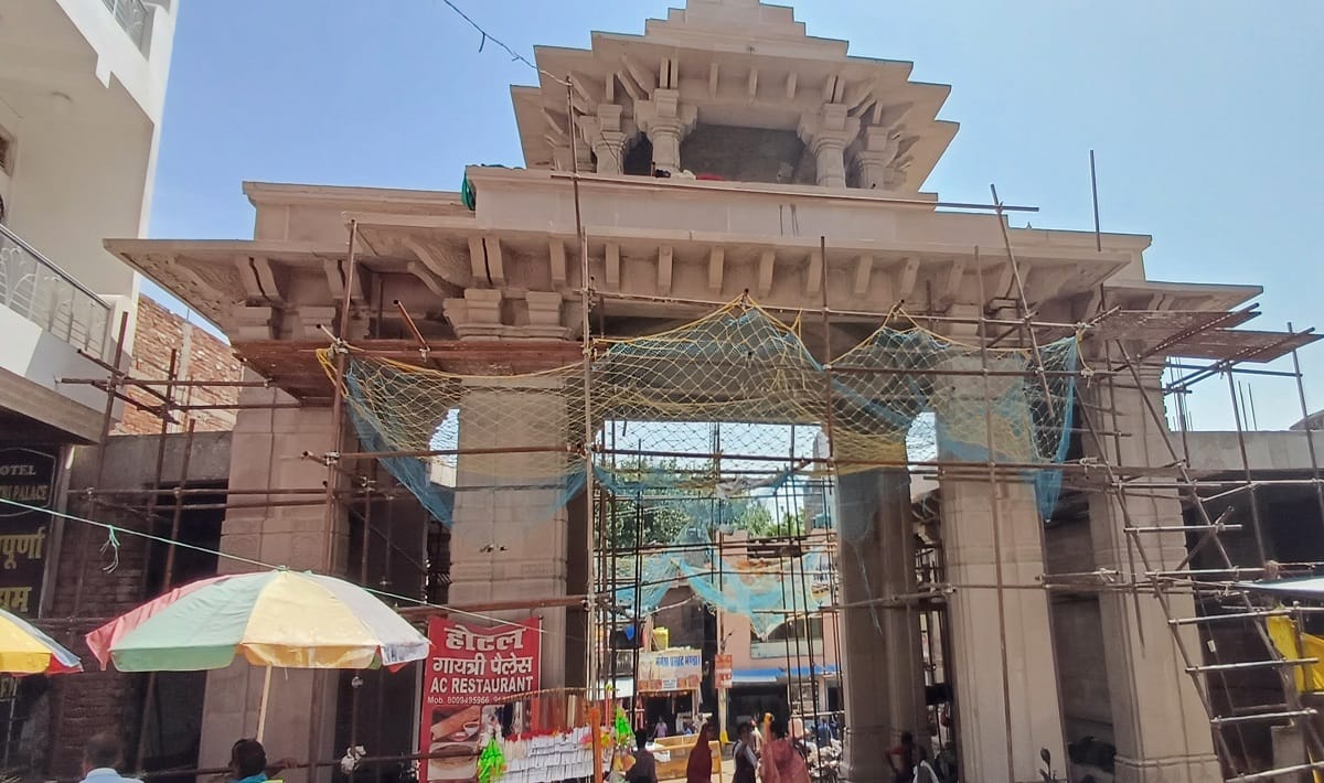 Vindhya Corridor Now CM Yogi dream project blossomed work is going Fast see amazing pictures