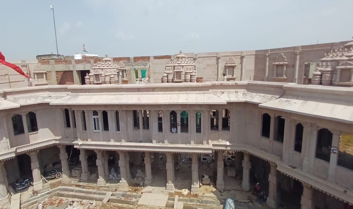 Vindhya Corridor Now CM Yogi dream project blossomed work is going Fast see amazing pictures