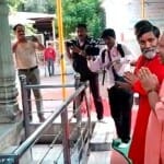 मां पीतांबरा के दरबार में सीएम योगी