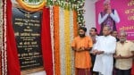 केंद्रीय बस स्टैंड पावटा का शुभारंभ करते सीएम।