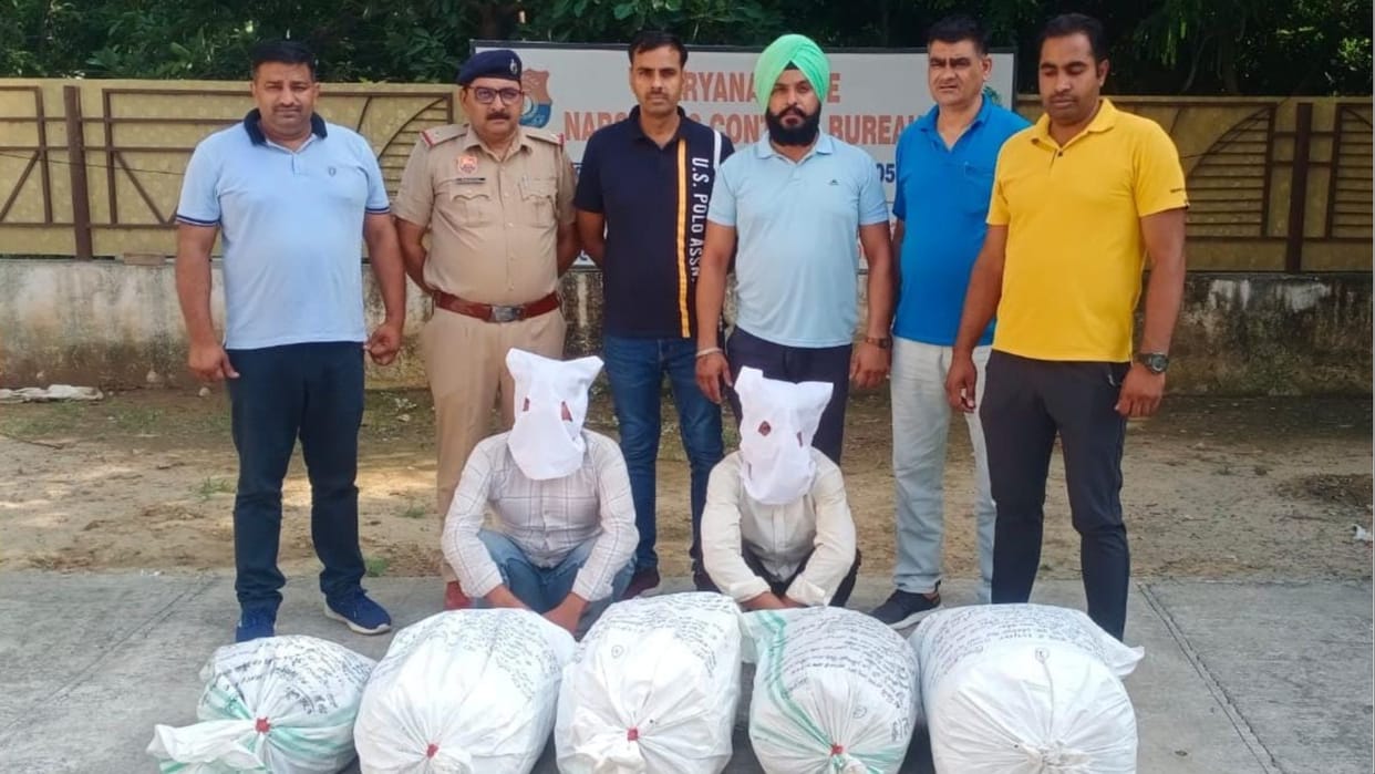 Haryana State Narcotics Control Bureau Unit Kurukshetra arrested two accused who reached Kurukshetra with doda