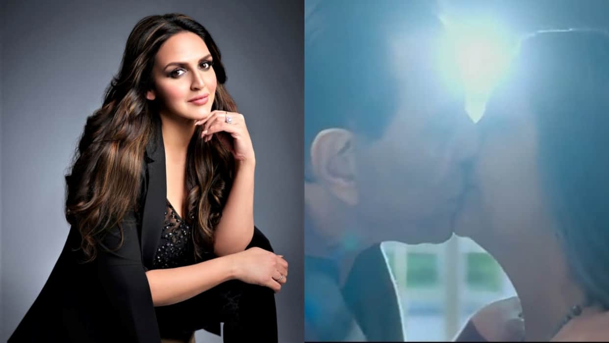 Esha Deol reaction on dharmendra kissing scene with shabana azmi in rocky rani ki prem kahani