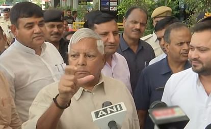 India News : RJD Party Chief Lalu Yadav viral video on difference between India Bharat, india name bharat news