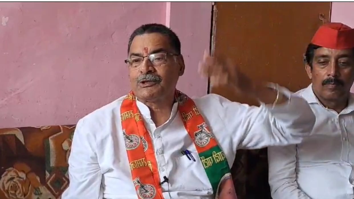 MP Politics: Laxman Tiwari's bad words as soon as he joined SP, said to CM Shivraj, 'Nachauna of Mehfil'