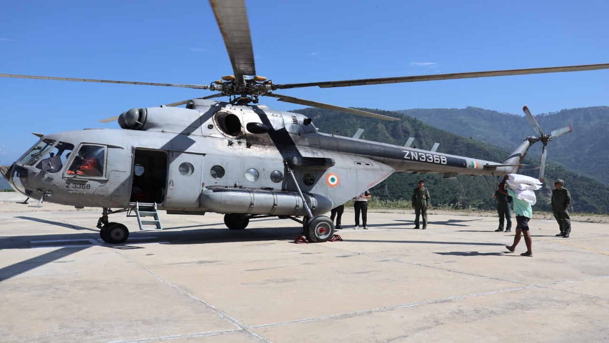 Mandi News: Cancer patient and pregnant woman were airlifted to the hospital