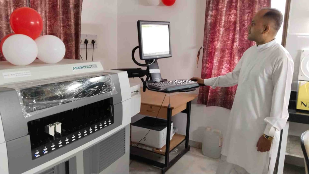 State's first blood component machine will provide fast testing facility in Abu Road Sirohi